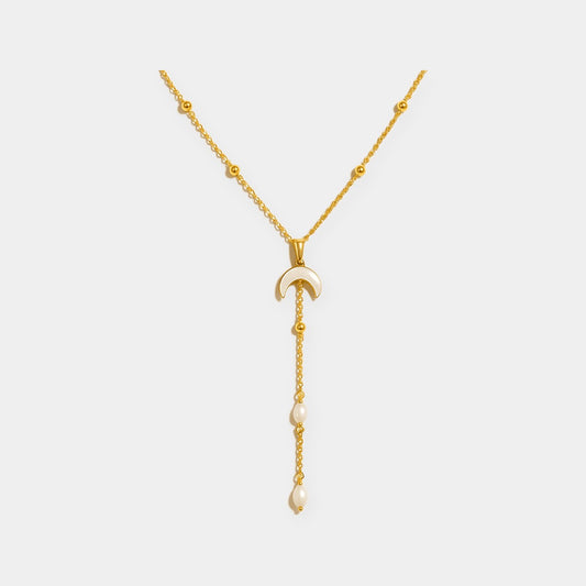 Jellyfish Lariat Necklace