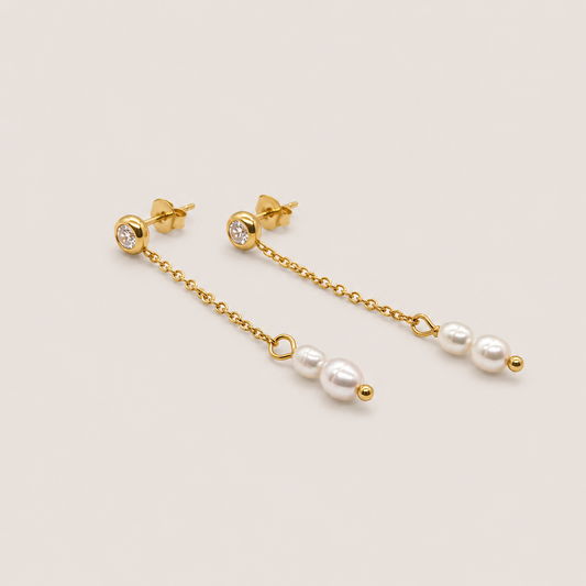 Mykonos Threader Earrings