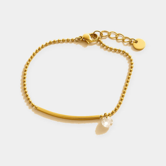 Shimmer Anklet Gold Tone Beach Holiday